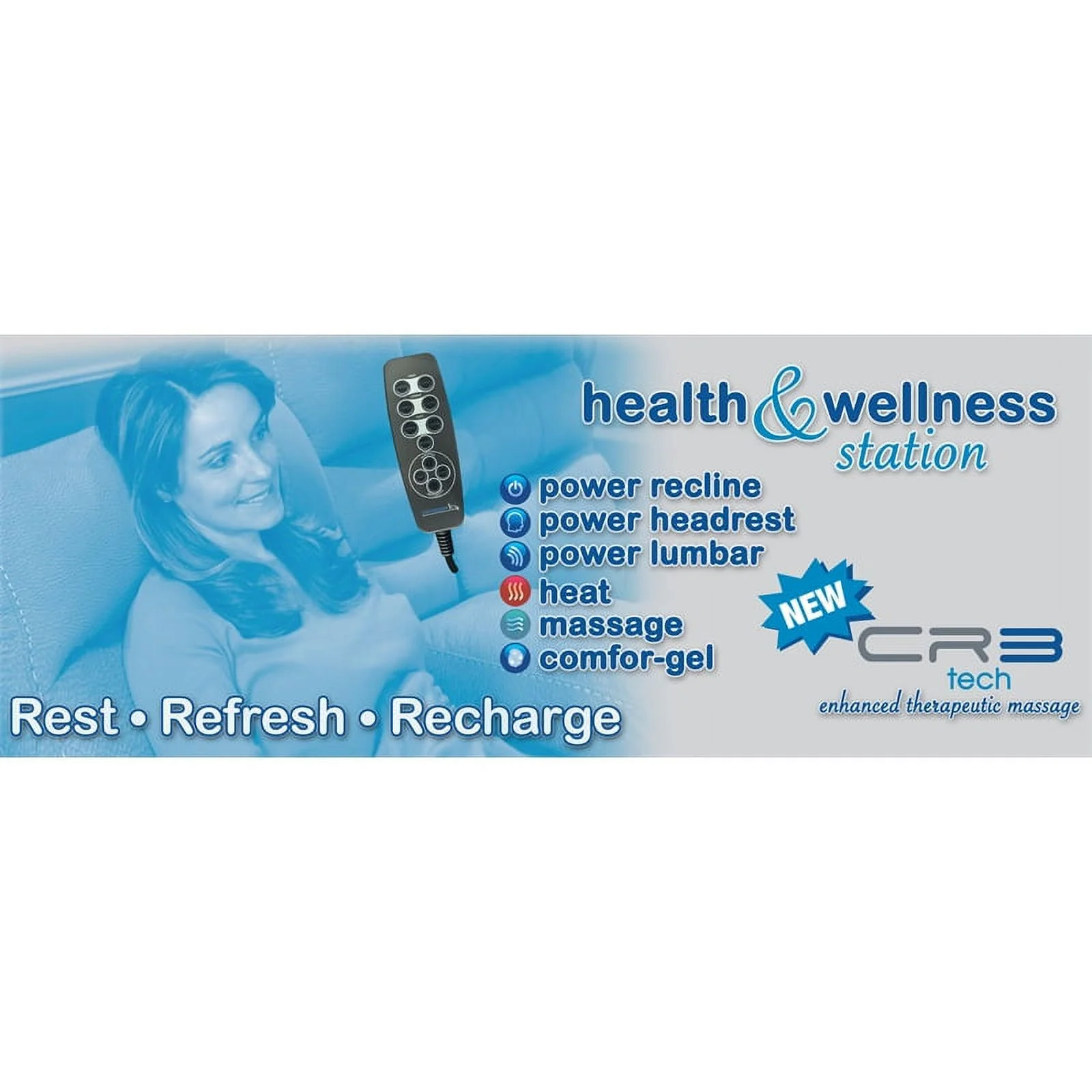 Catnapper Decompress Power Zero Gravity Recliner in Italian Black Leather