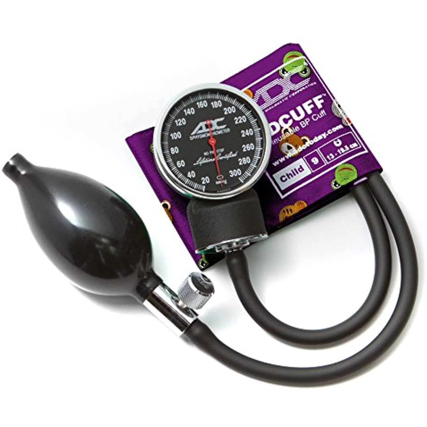ADC DIAGNOSTIX 720 Pocket Aneroid Sphygmomanometer, Adimals, Child