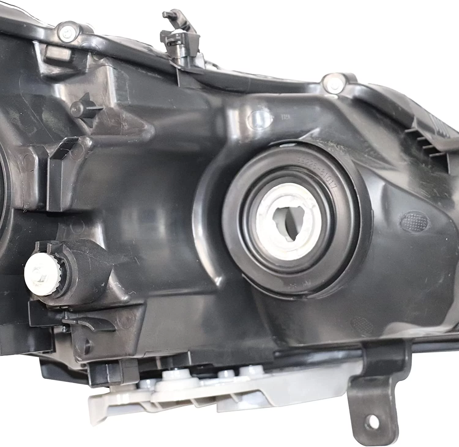 DENEST Black Housing Headlight Assembly Replacement Compatible with 2013 2014 2015 Altima Sedan Halogen Headlight NI2502208 NI2503208 - Passenger and Driver Side