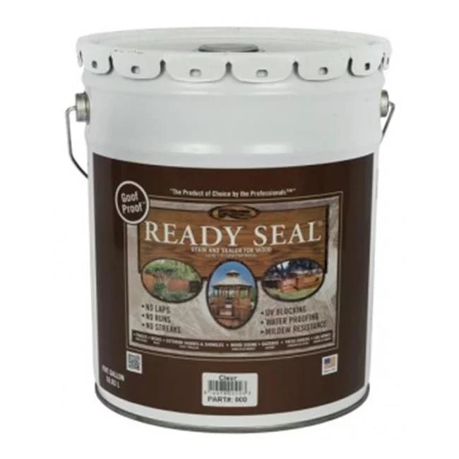 Ready Seal  5 gal Exterior Wood Stain & Sealer, Clear