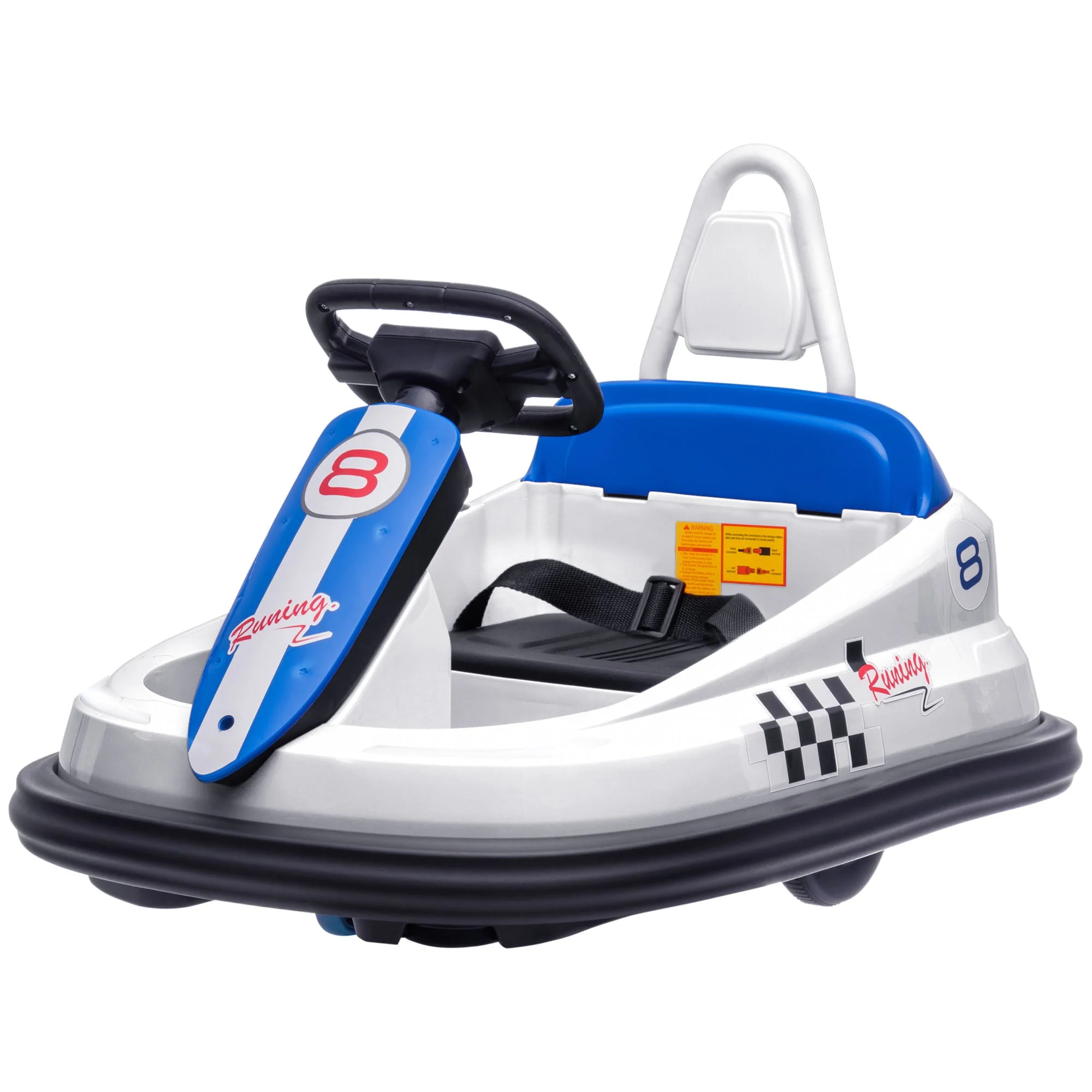 360° Rotating Electric Bumper Car for Kids - Fun Ride On Toy with 6V Battery