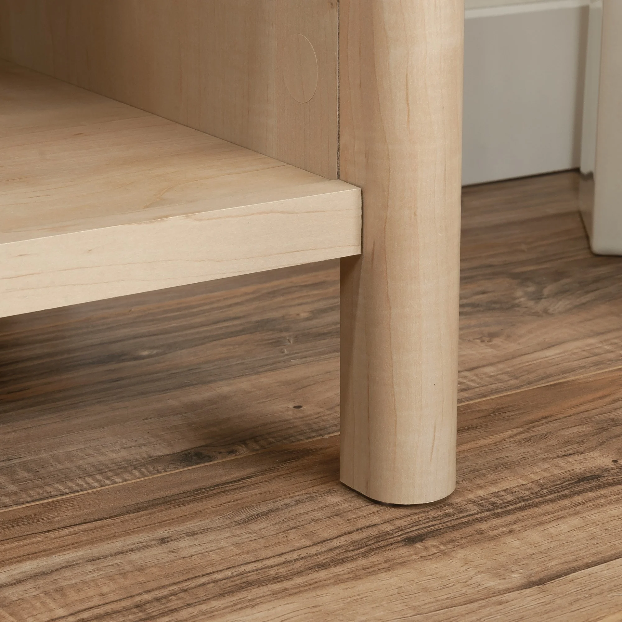 Sauder Whitaker Point Engineered Wood 5-Shelf Bookcase in Natural Maple Finish