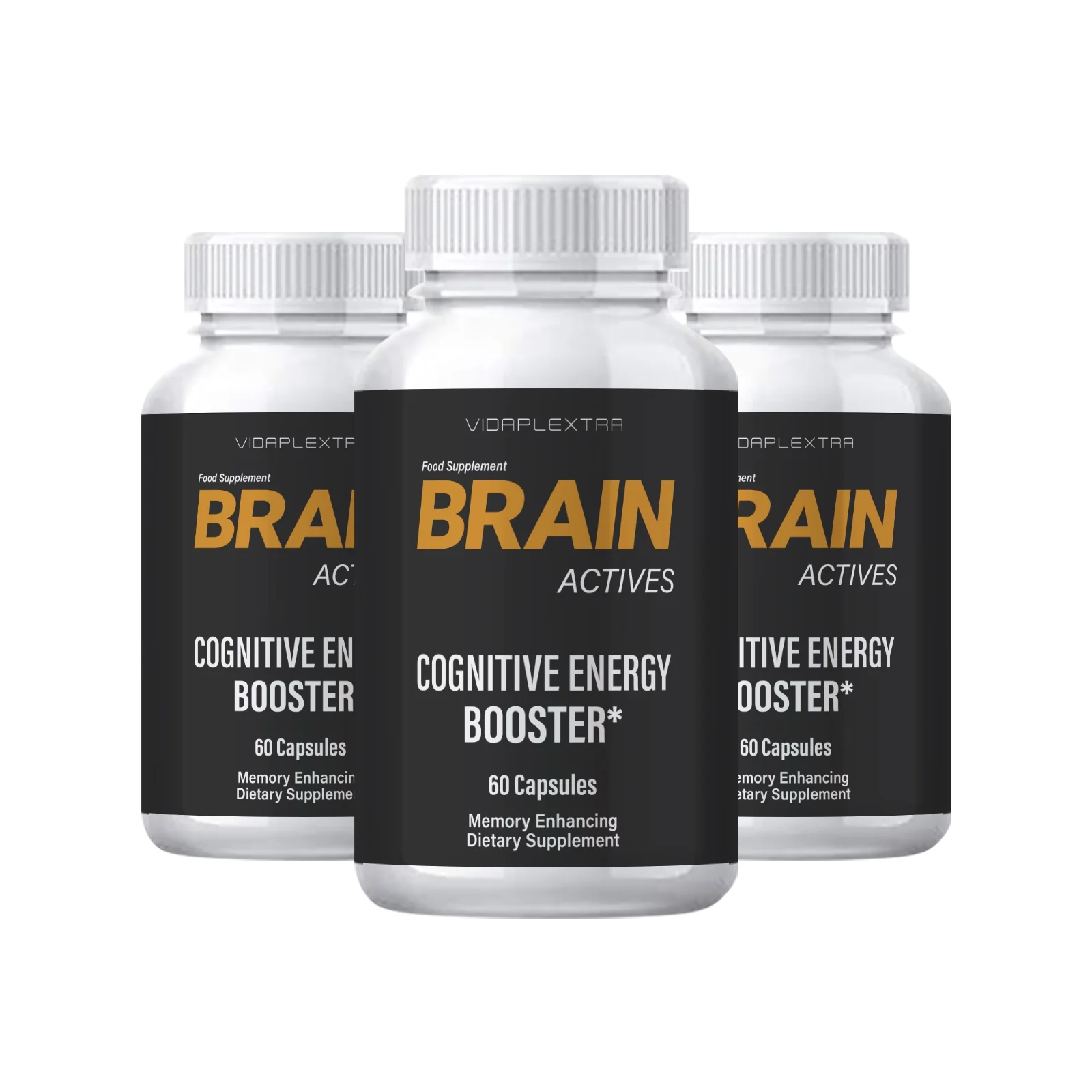 (3 Pack) Brain Actives - Brain Actives Capsules