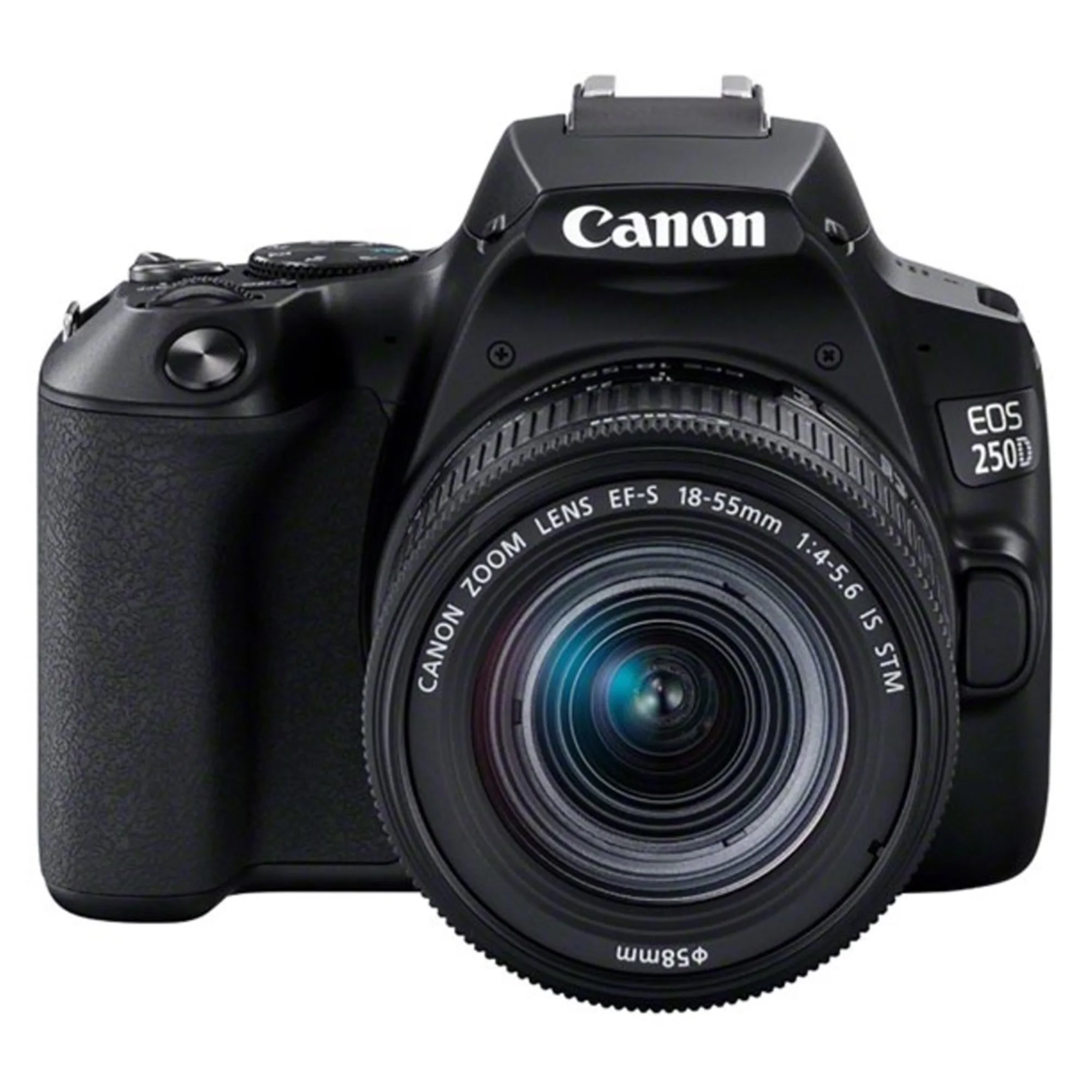 Canon EOS 250D Rebel SL3 24MP DSLR Camera with EF-S 18-55mm f/4-5.6 IS STM Lens