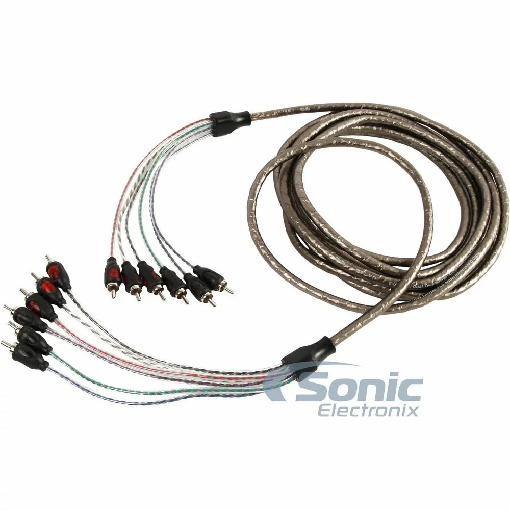 DS18 CANDY-X5B + Free Belva BAK46 4 Gauge Amp Wiring Kit 2000W Peak (800W RMS) Candy-X Series Full Range Class D 5-Channel Amplifier with Bass Remote