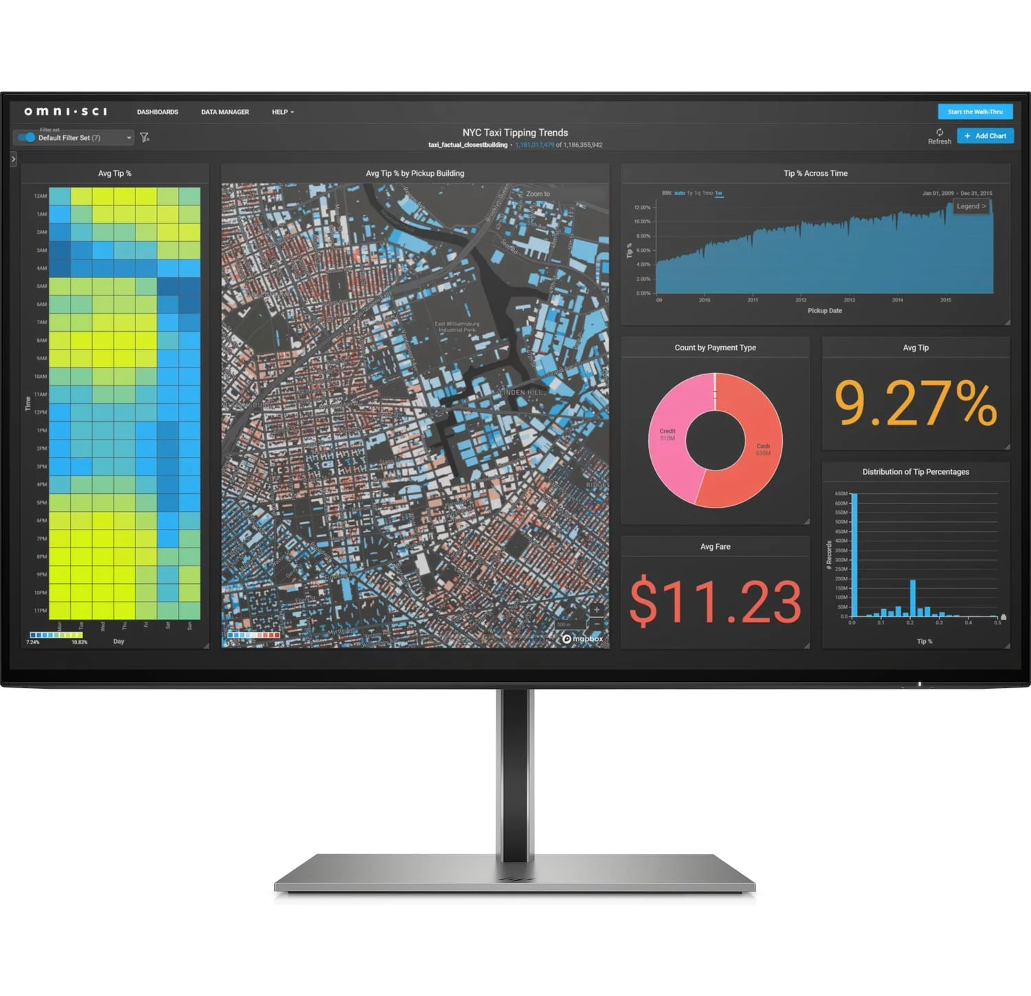 HP Z24f G3 FHD Display 23.8