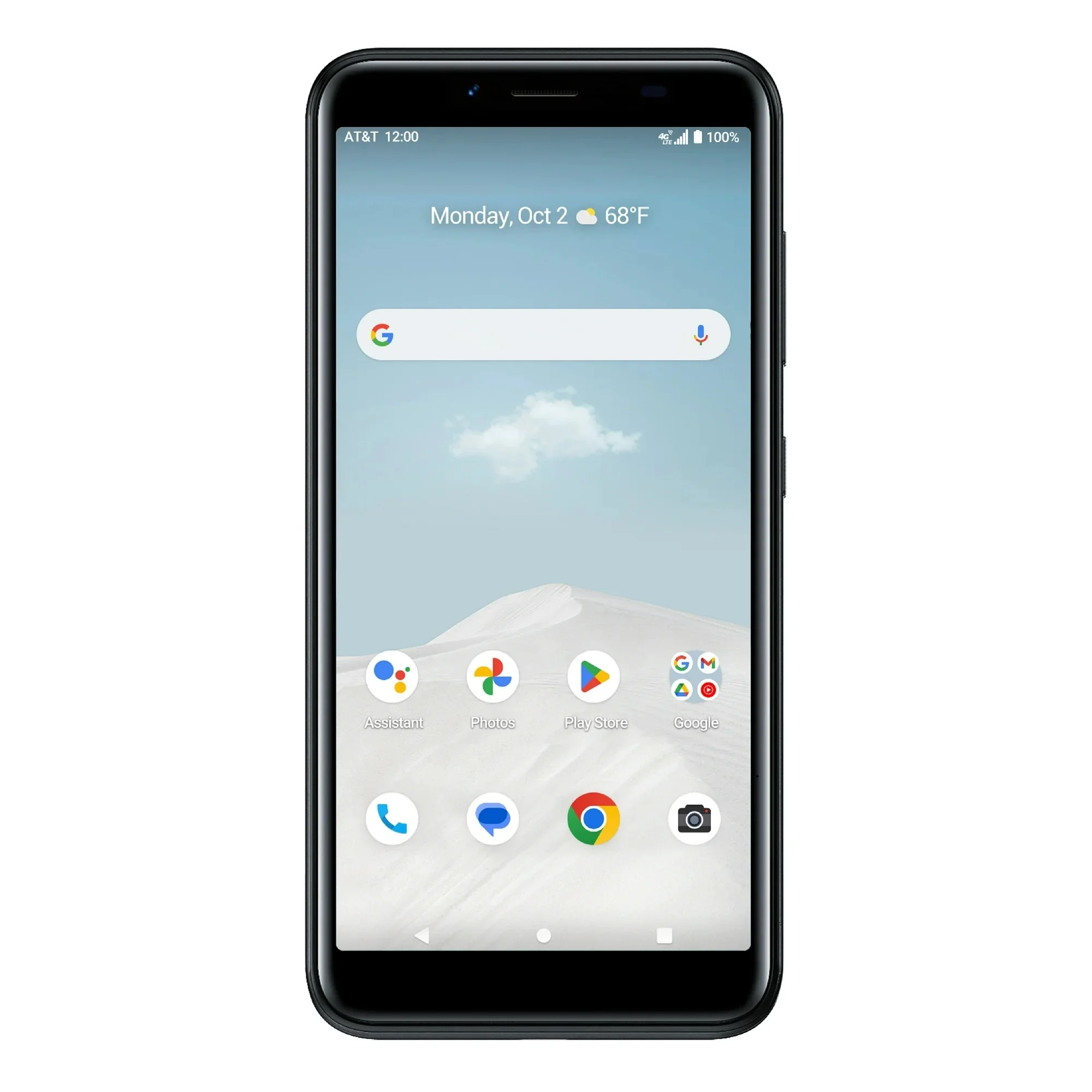 Refurbished AT&T 8-50007-20198-2 Vista, 32GB, Prepaid Smartphone (Onyx Black)
