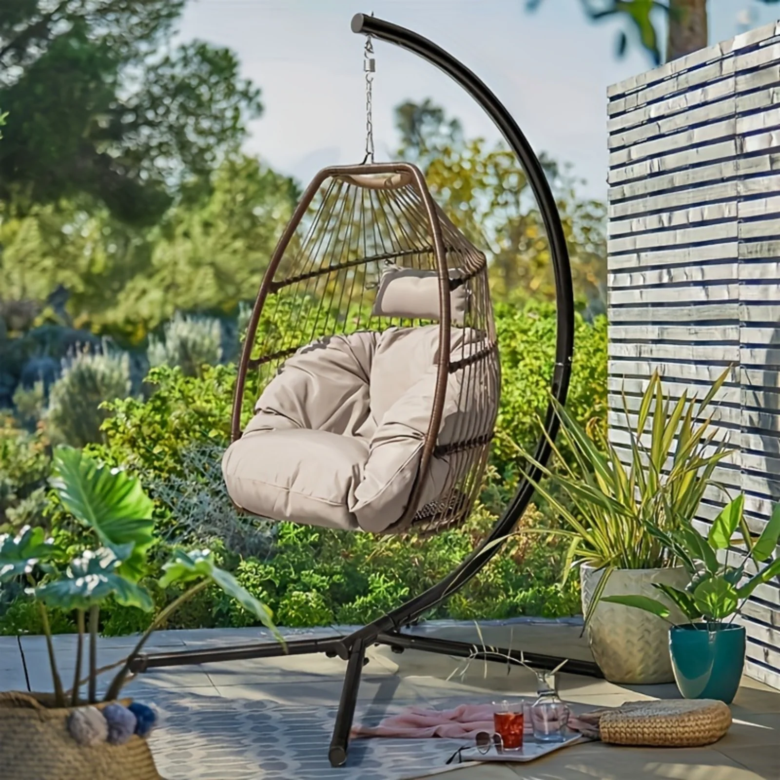 PGASTHomall Outdoor single rocking chair
