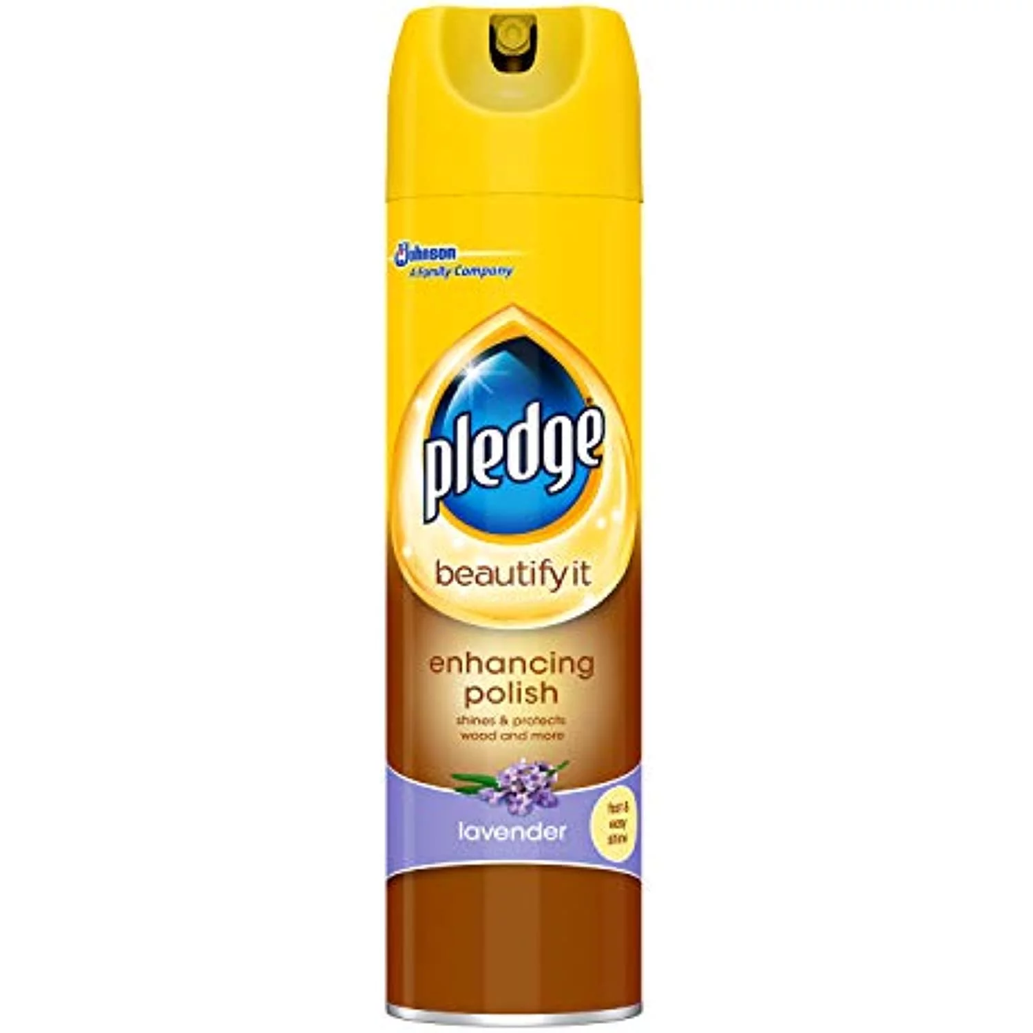 Pledge Furniture Polish Wood 250 Millimetre Lavender By Pledge