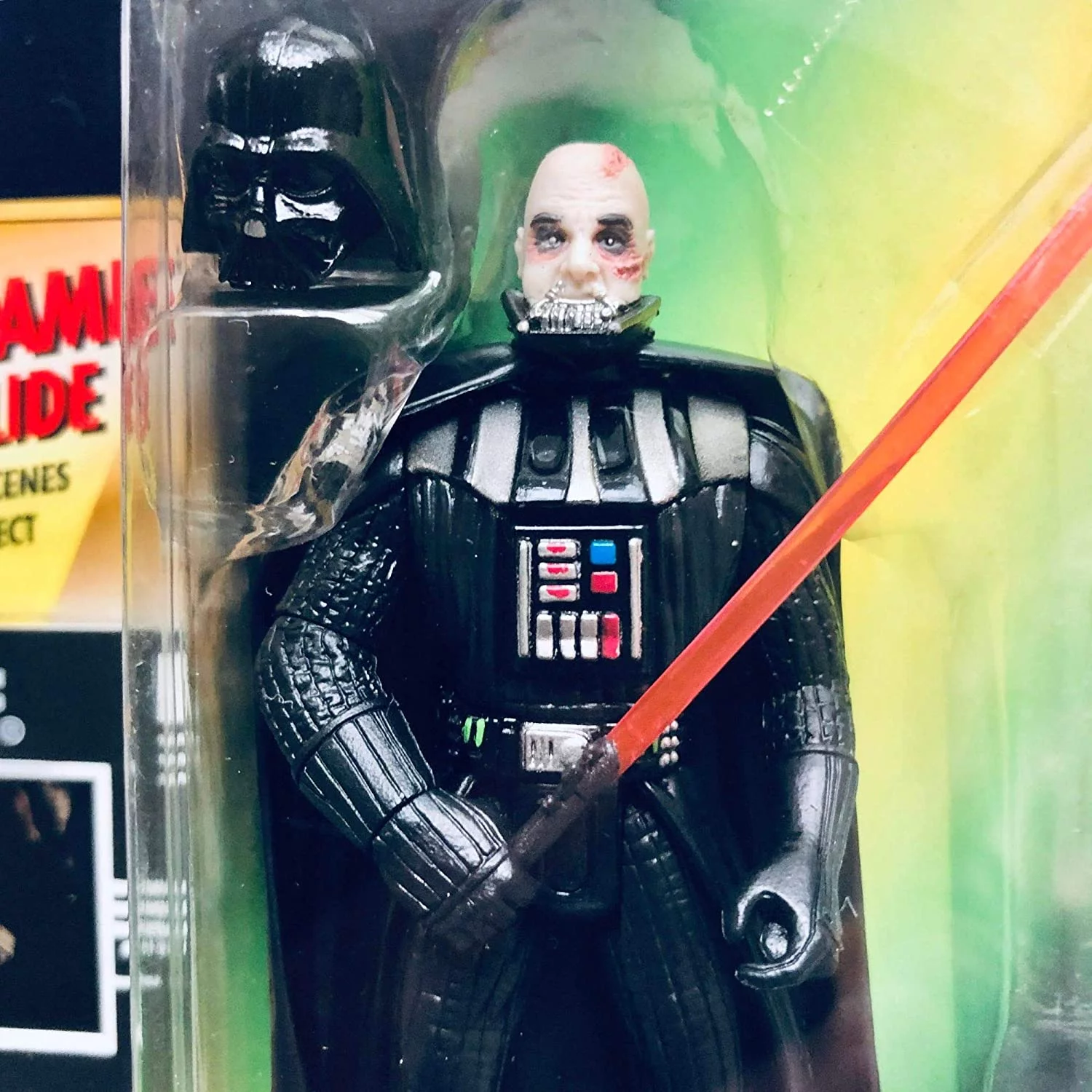Darth Vader Action Figure Removable Helmet Star Wars