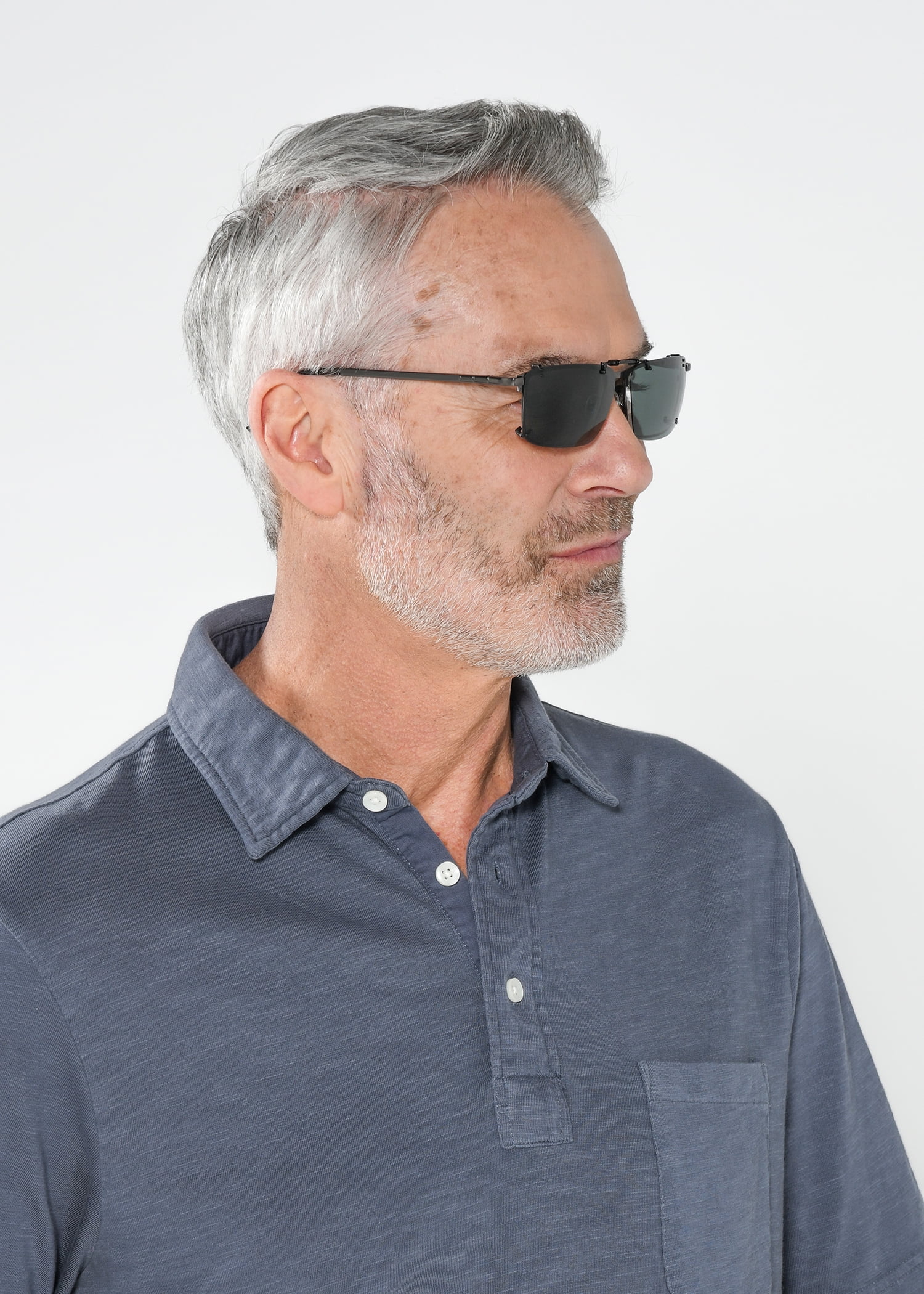 Solar Shield Dioptics Women's Rectangle Fashion Sunglasses Black