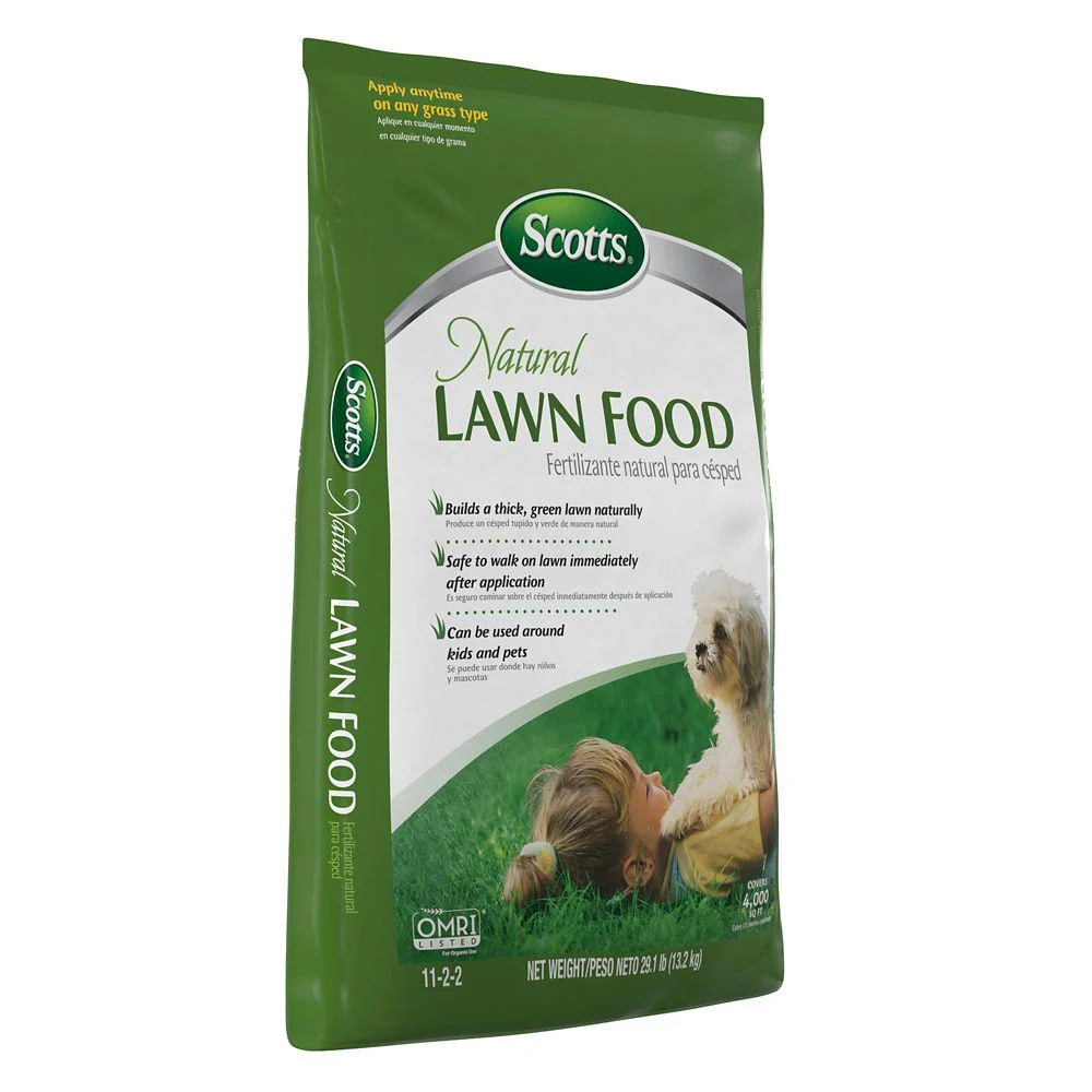 Scotts 29.50 lb. 4,000 sq. ft. Natural Lawn Food