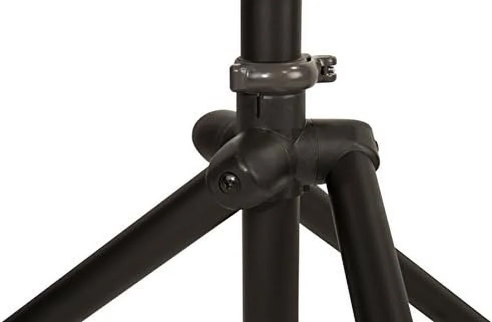 - Telelock Series Lift-Assist Aluminum Speaker Stand, W/ Speaker Adapter, Xtra Height, Leveling Leg