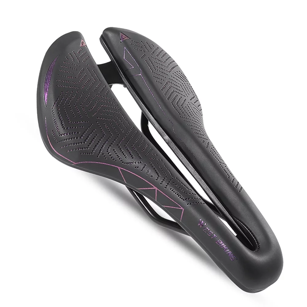 WEST BIKING Bike Saddle,Bike Saddle Bike PU Waterproof Bike Soft Cushion Waterproof Bike Saddle Soft Cushion PU Breathable Bike Saddle Cushion PU Waterproof