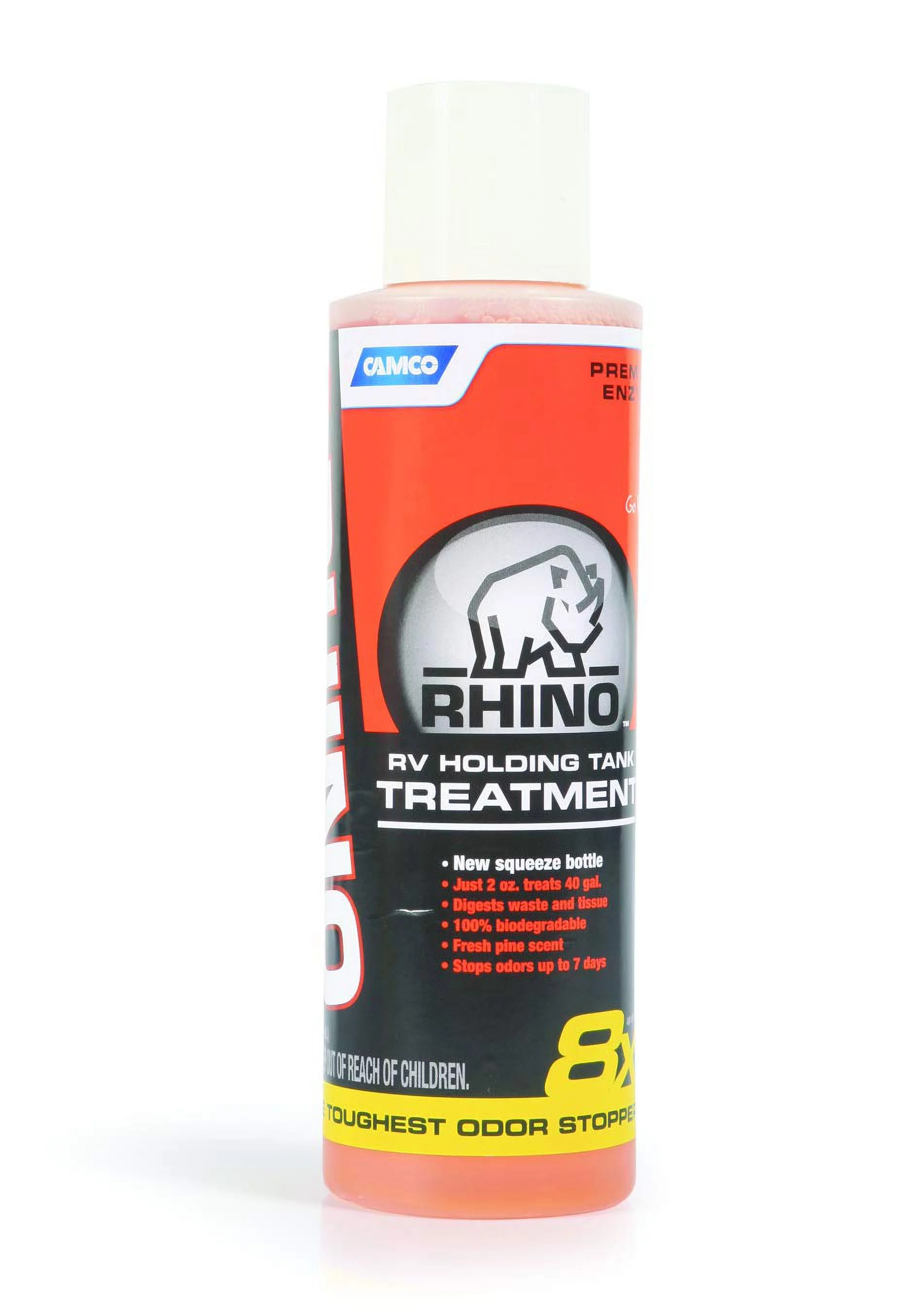 Camco 41512 Rhino Enzyme Rv Holding Tank Treatment - 16 Oz.