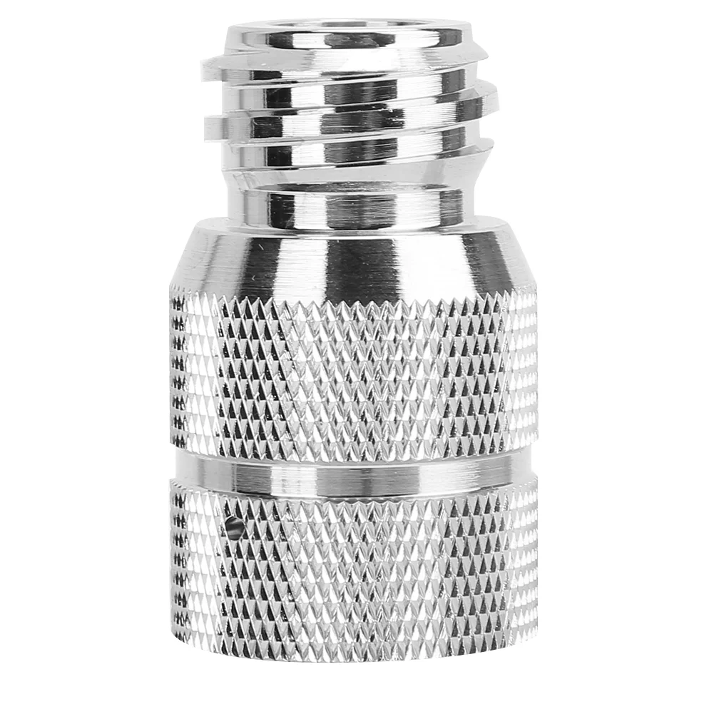 Qukaim C O2 Connector CO2 Cylinder Adapter for SodaStream TR21-4 Male Thread to G1/2 Type30 Female Thread