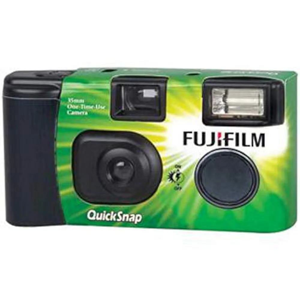 2 Pack Fujifilm Quicksnap Flash 400 Single-Use Camera With Flash