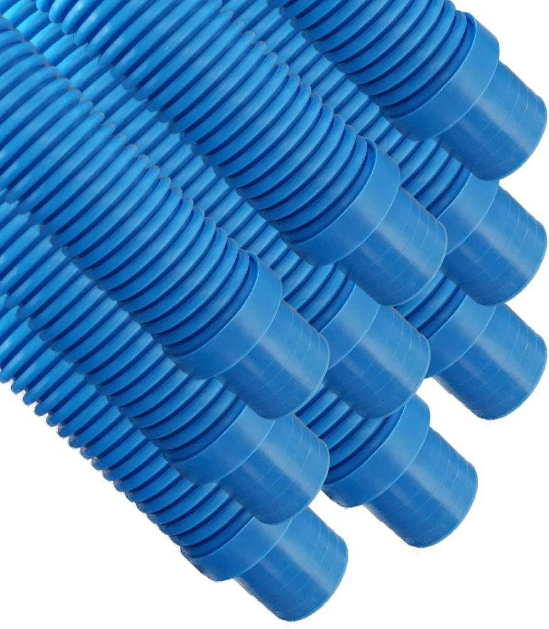 Universal Swimming Pool Cleaner Durable Hose Long Blue Color 9 Pack Universal Fit Including Hayward Navigator, Pool Vac Ultra, Aquabug, Polaris ATV And More