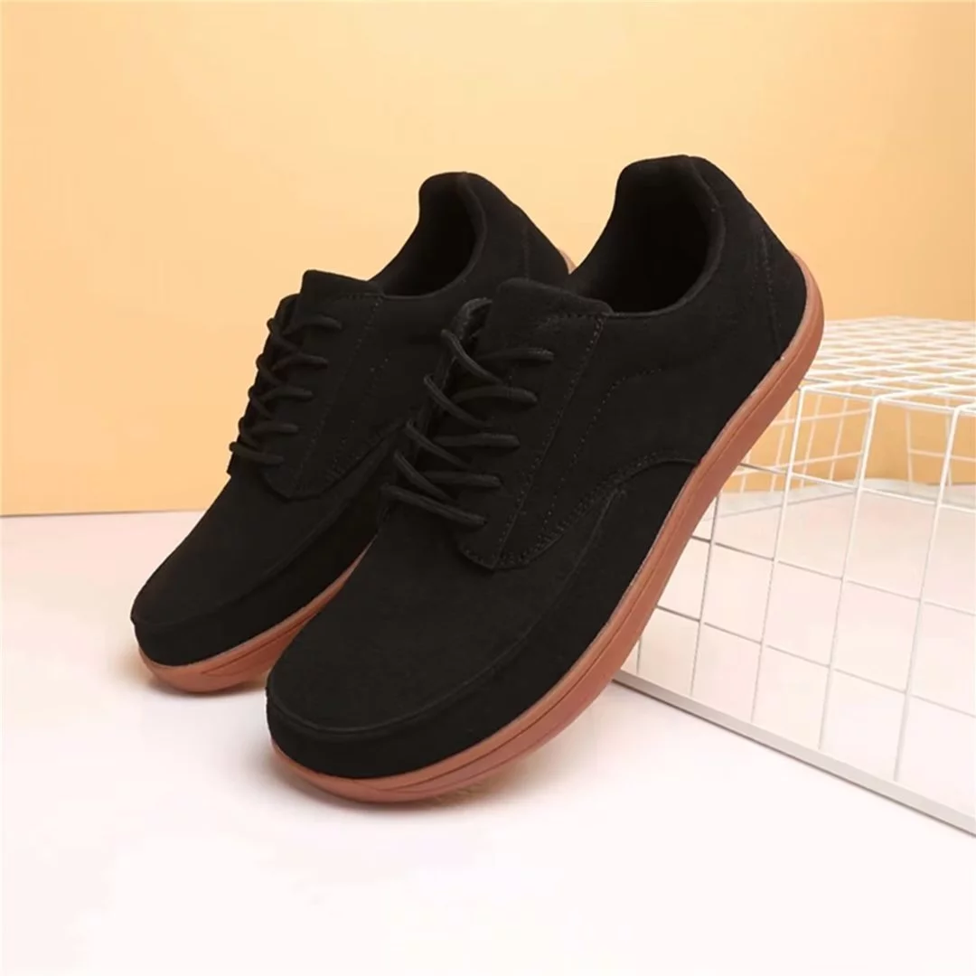 Damyuan Men's Wide Barefoot Shoes Comfortable Walking Boat Shoes Minimalist Slip-ons Sneakers