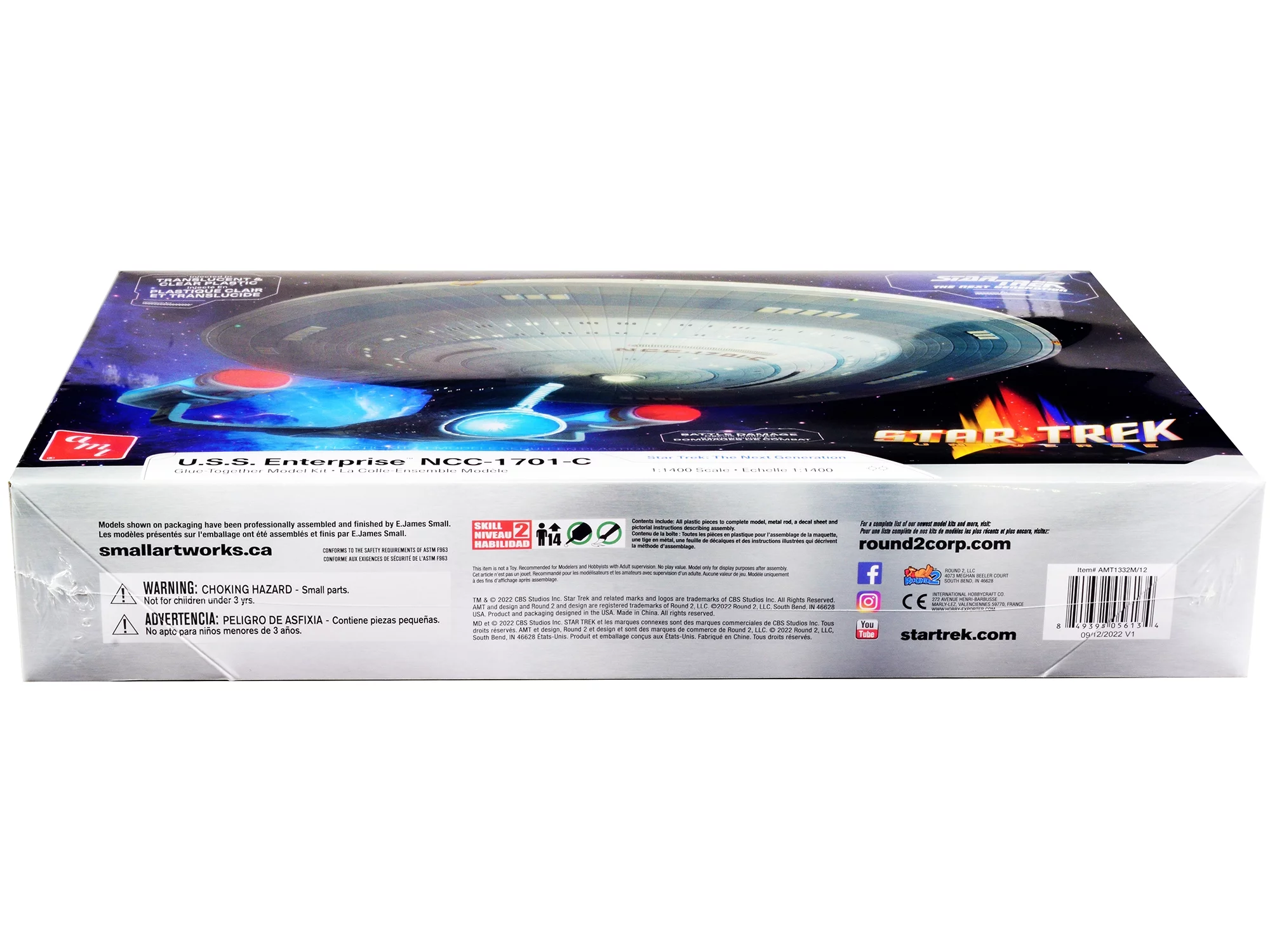 Skill 2 Model Kit U.S.S. Enterprise NCC-1701-C Space Ship 