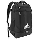 New Adidas Unisex Utility Team Backpack Black/Silver 100% Polyester