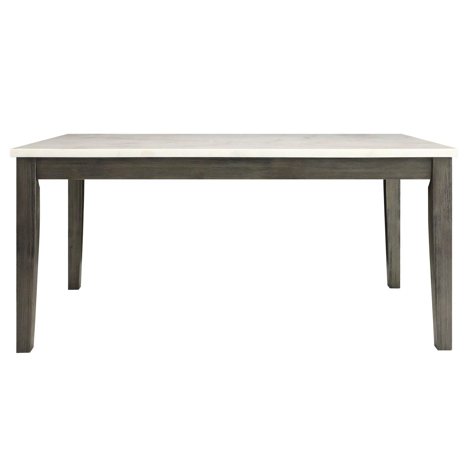 ACME Merel Rectangular Dining Table in Marble and Gray Oak