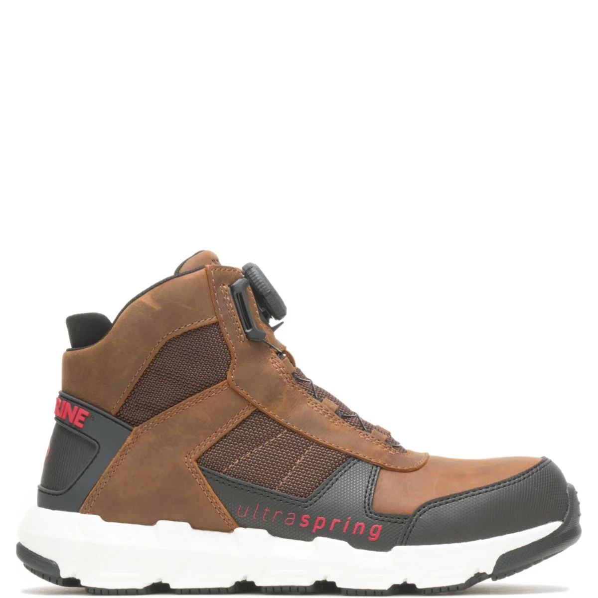 Wolverine Rev BOA UltraSpring DuraShocks Vent CarbonMax Work Boot Men Brown