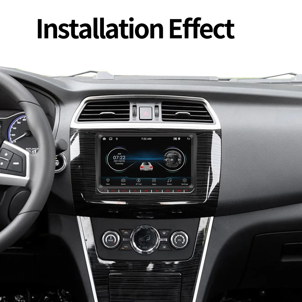 OWSOO Car Player,Bt Link/reverse WheelRadio With Car StereoAndroid 12 Car Inch Ips Screen StereoRadio With 9 Inch Auto Support Wifi Support Wifi Bt ScreenAndroid Radio With 9