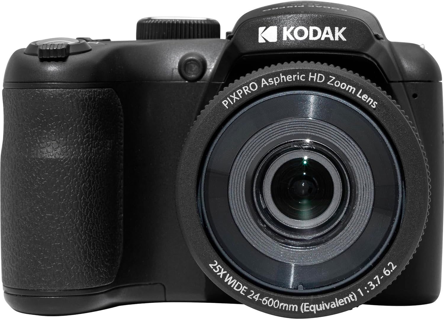 Kodak PIXPRO Black AZ255 16MP Digital Camera 25X Optical Zoom 24mm Wide Angle Lens Optical Image Stabilization 1080P Full HD Video 3