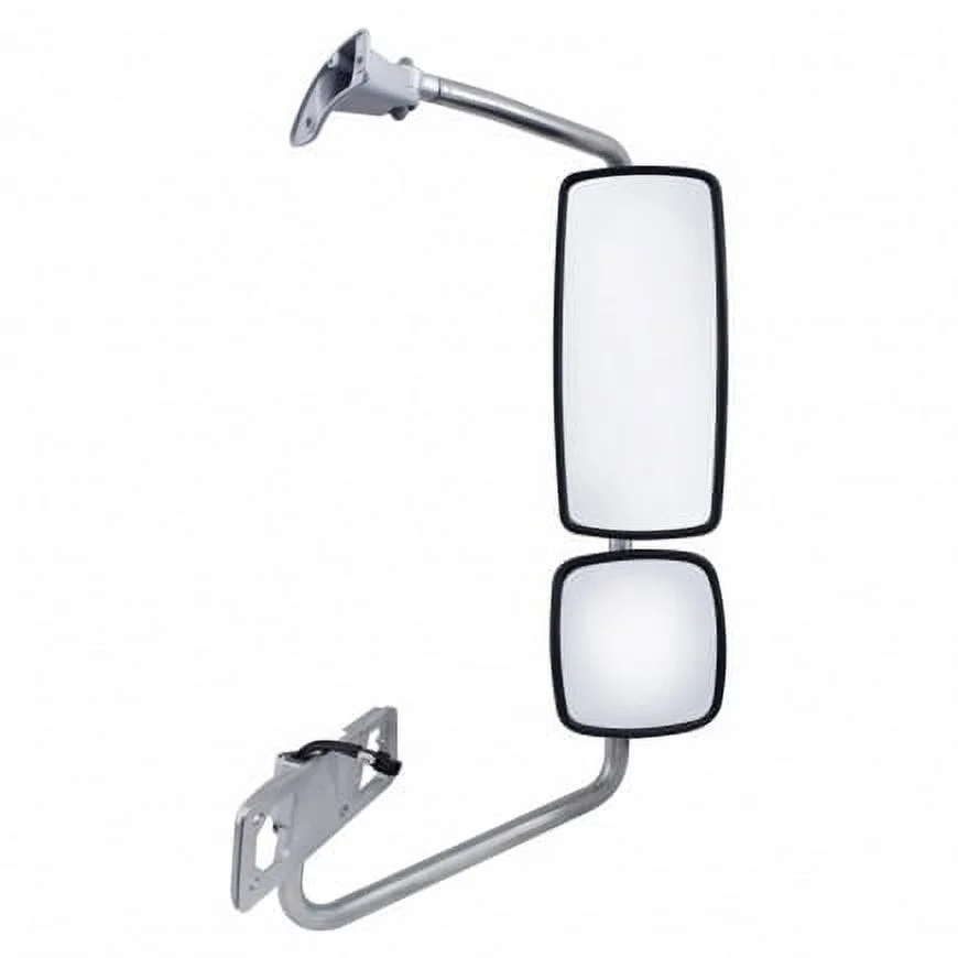 United Pacific Chrome 2002+ Freightliner Columbia Mirror Assembly With Defrost - Passenger 42403