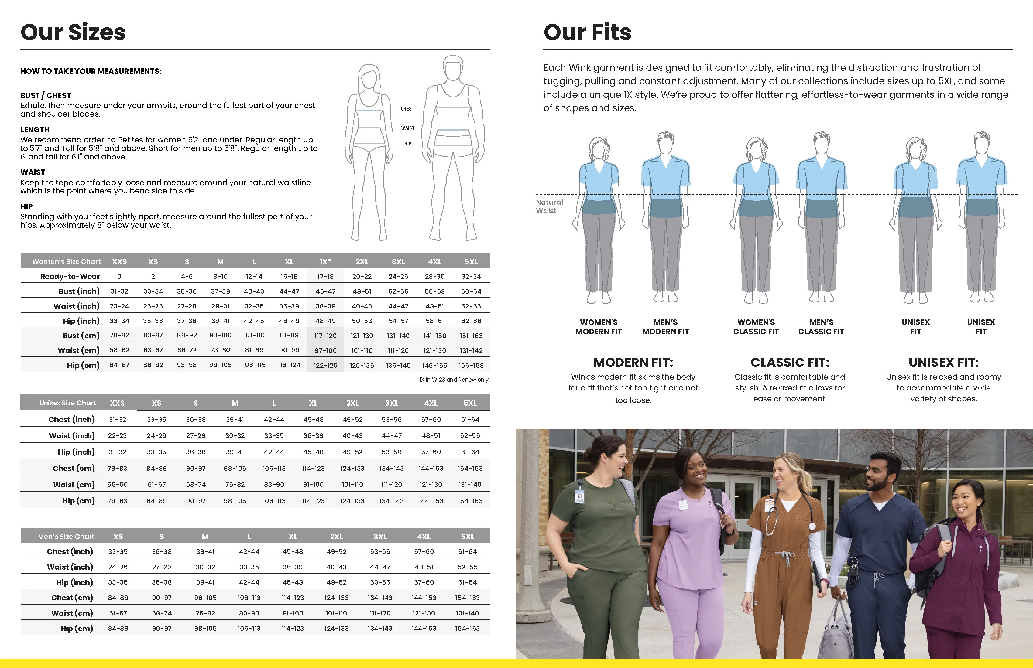 Wink WonderFLEX Grace - Women's Flare Leg Cargo Scrub Pant, Navy, 4X