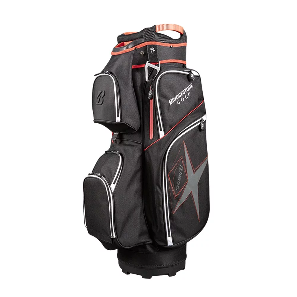 Bridgestone Tour B Cart Bag (14-Way, Black) Golf New