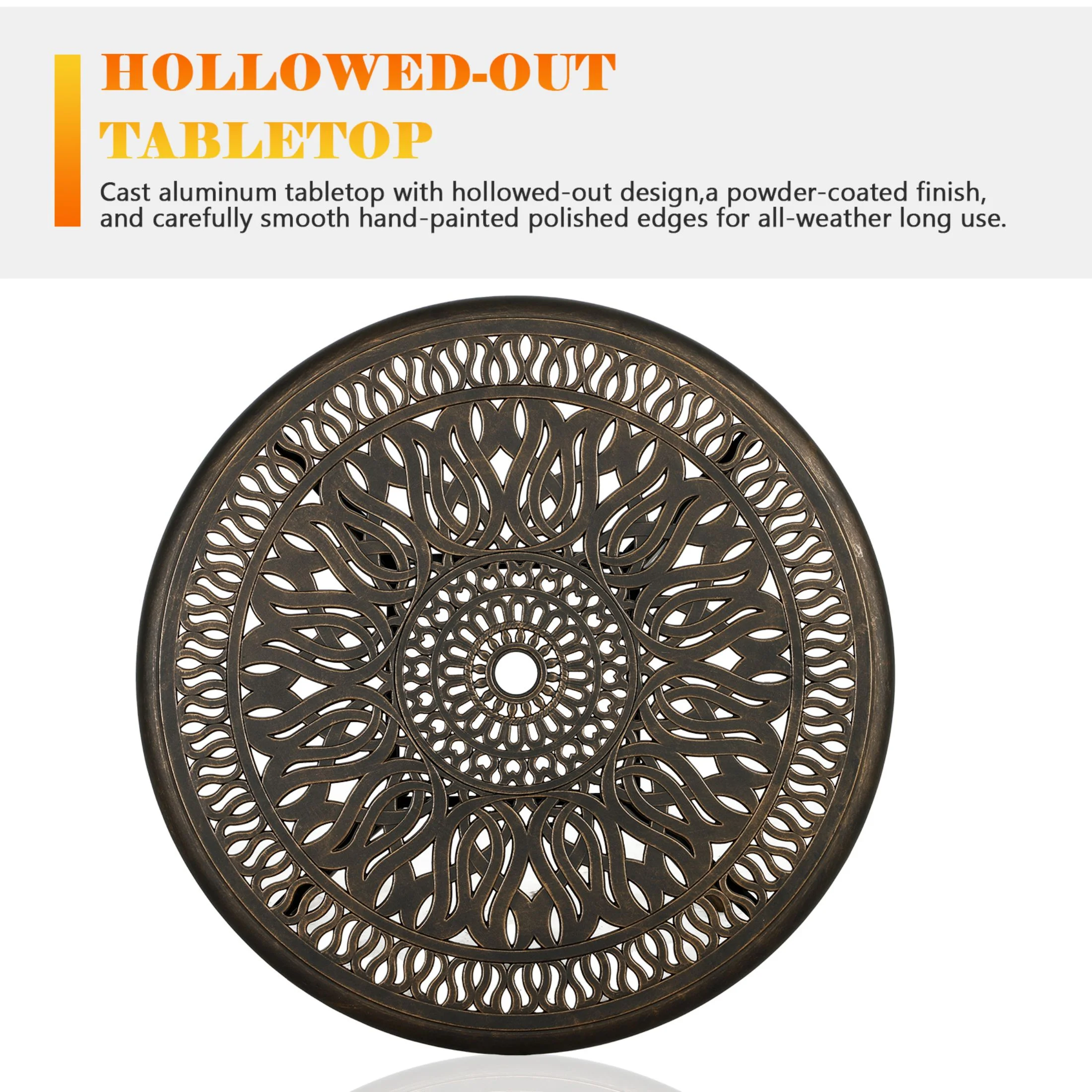 TPHORK Cast Aluminum 35.4