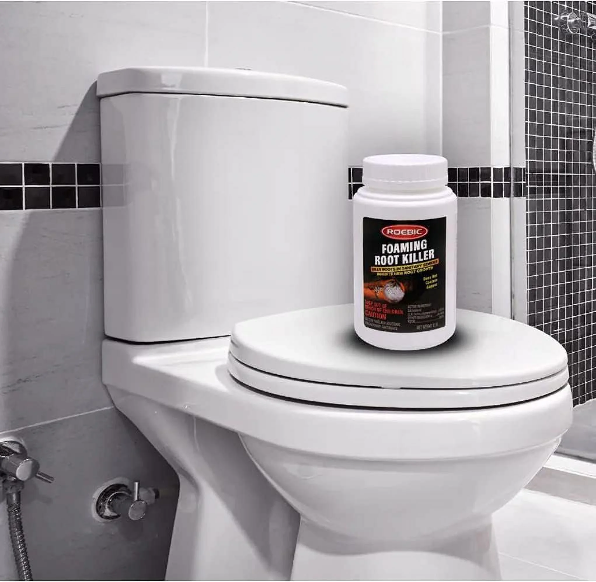 Roebic Foaming Root Killer - Quantity 6