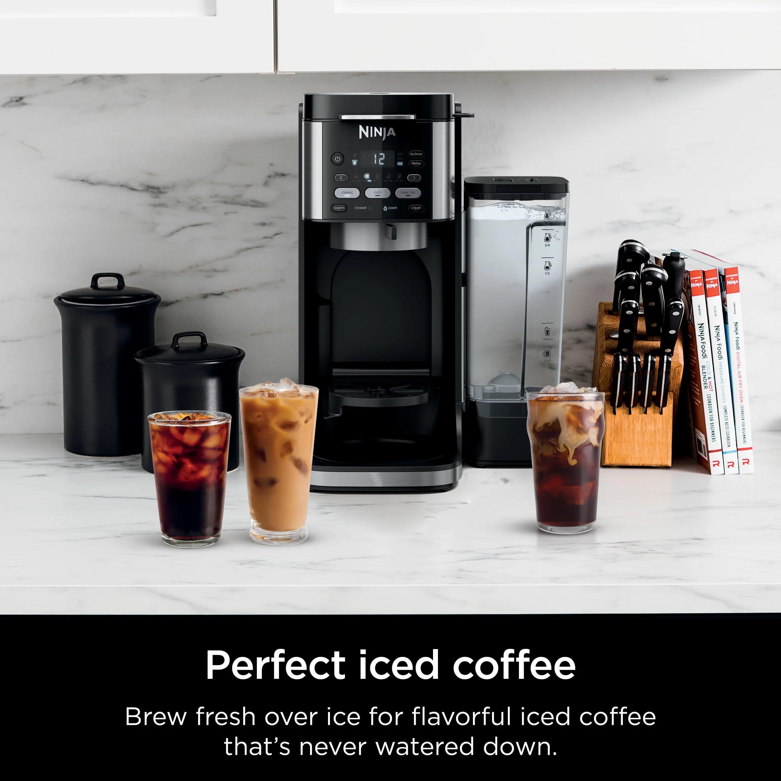 Ninja DualBrew Hot & Iced Coffee Maker, Single-Serve, compatible with K-Cups & 12-Cup Drip Coffee Maker