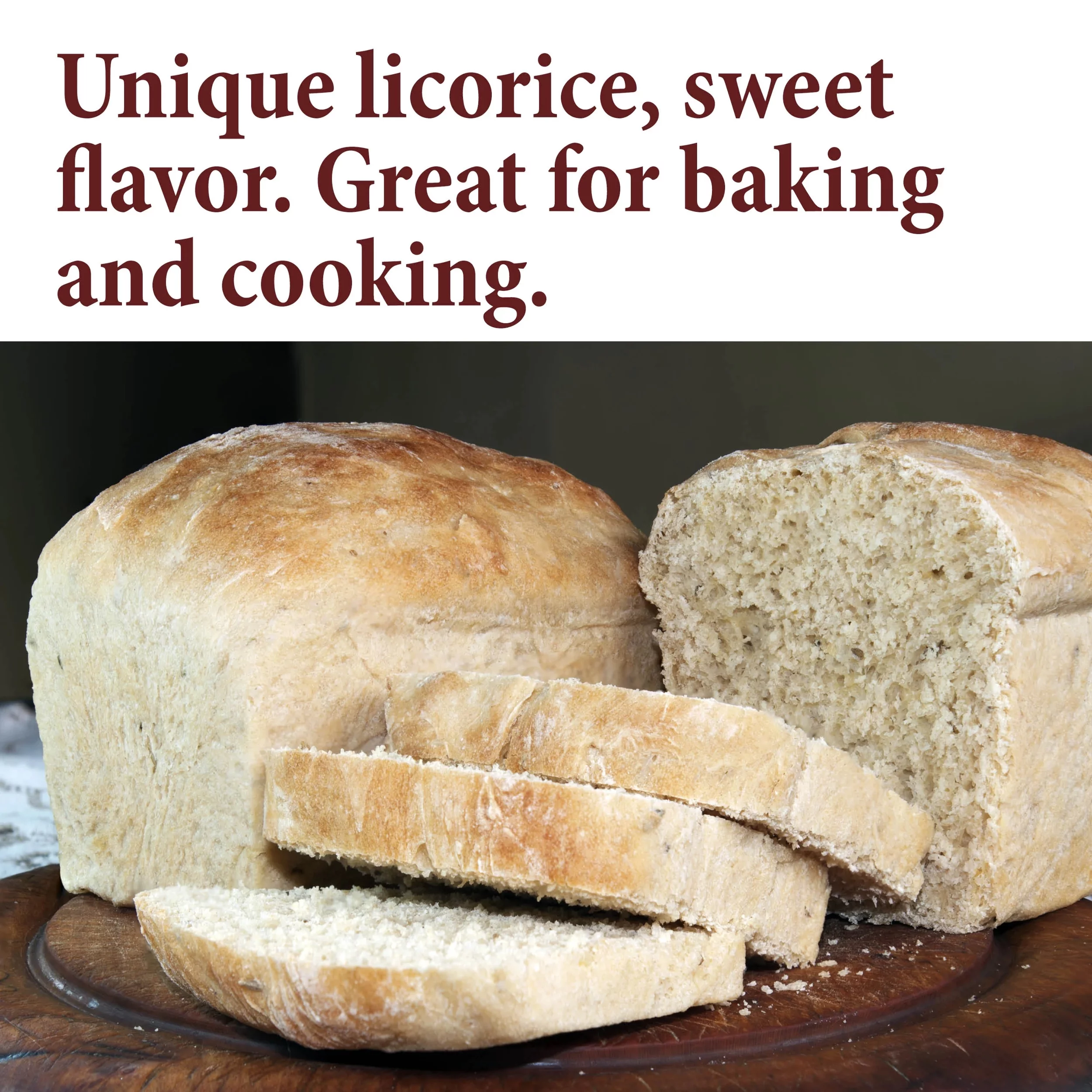 The Spice Way Ground Anise Seed – Whole Spice – 100% Natural - Resealable Pouch – 32 oz.