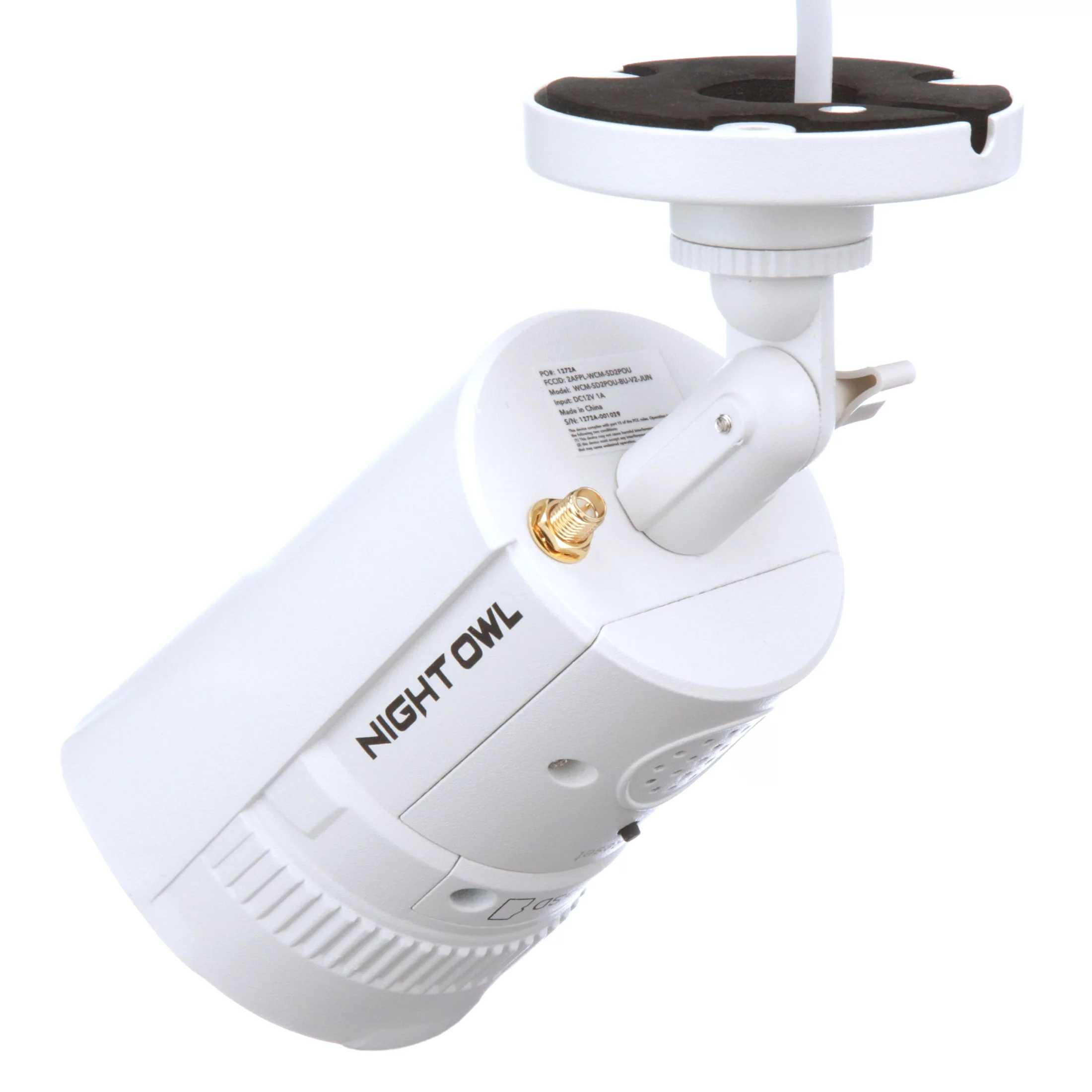 Night Owls Add-on Weather Resistant Indoor/Outdoor Wireless 1080p AC Powered Camera