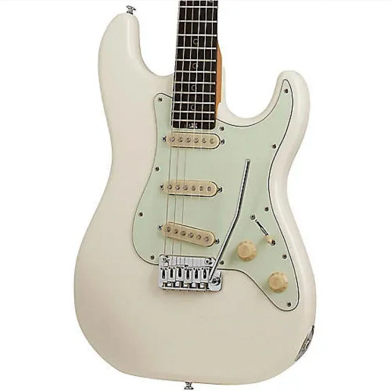 Schecter Nick Johnston Diamond Traditional Electric Guitar, Atomic Snow