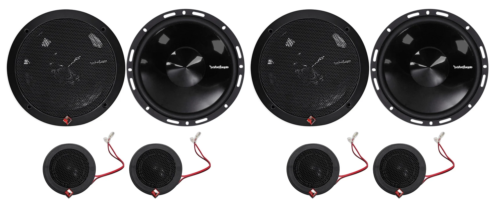 2-Pairs Rockford Fosgate P165-SI Punch 240w 6.5
