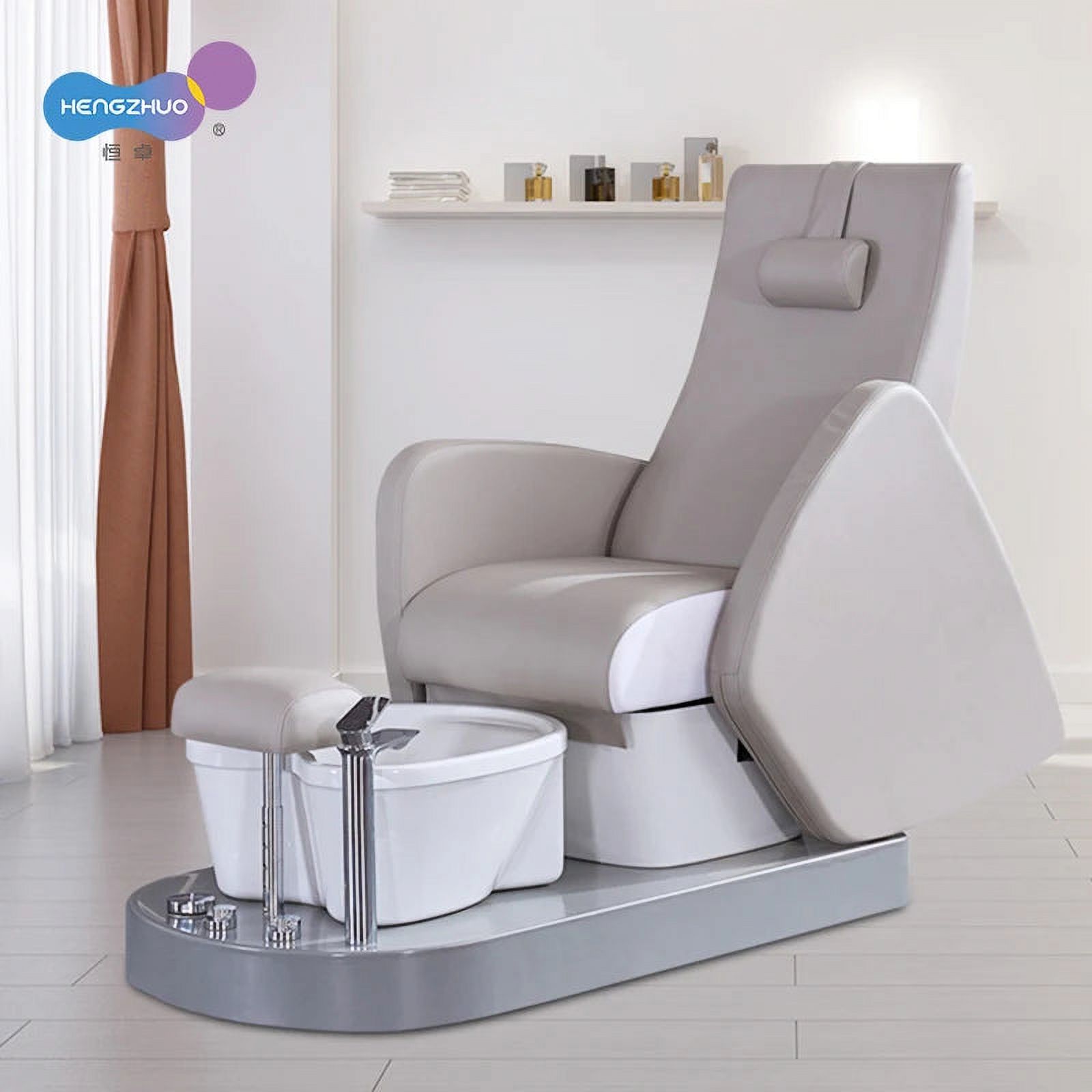 Luxury Multi-Functional Nail Salon Spa Pedicure Chair with Foot Massage