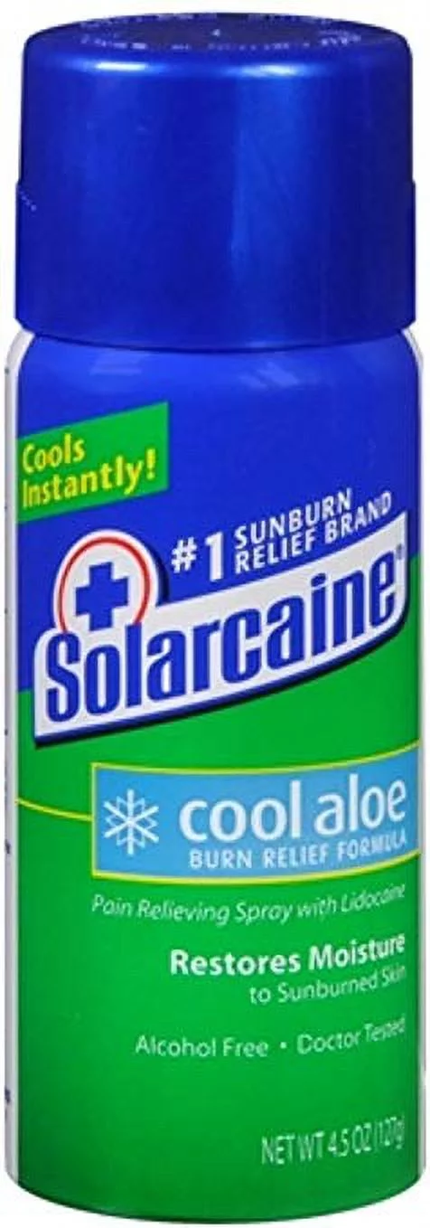 Solarcaine Cool Aloe Burn Relief Spray 4.50 oz (Pack of 6)