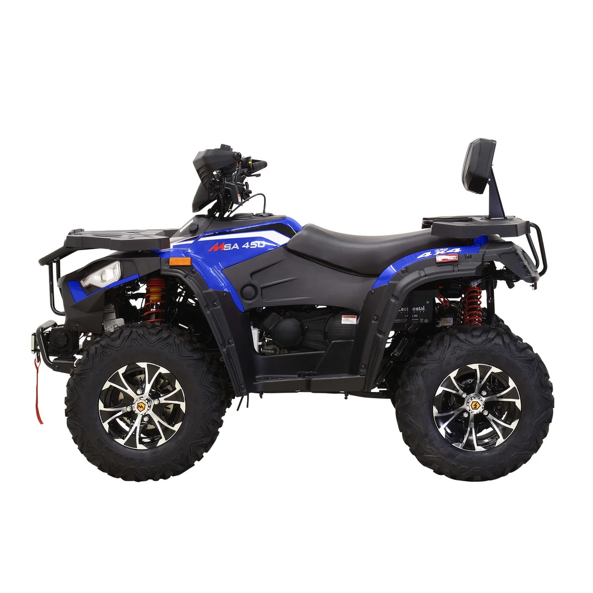 Massimo Motors New MSA450F EFI 352cc 25 HP 4 Stroke Engine All-Terrain Vehicle ATV Blue