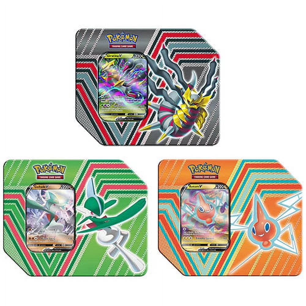 Pokemon 2022 Collectors Hidden Potential Tins - SET OF 3 (Rotom, Gallade & Giratina)