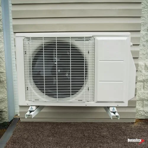 Diversitech Hef-T-Bracket wall mount for Mini Split Air Conditioner Units, max weight 500lbs with 21