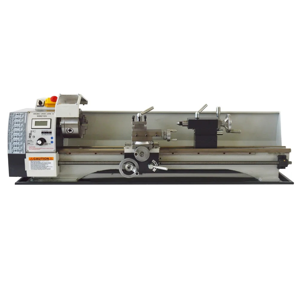 Brushless Motor Milling Metric Thread Mini Metal Bench Lathe Machine 8''X31