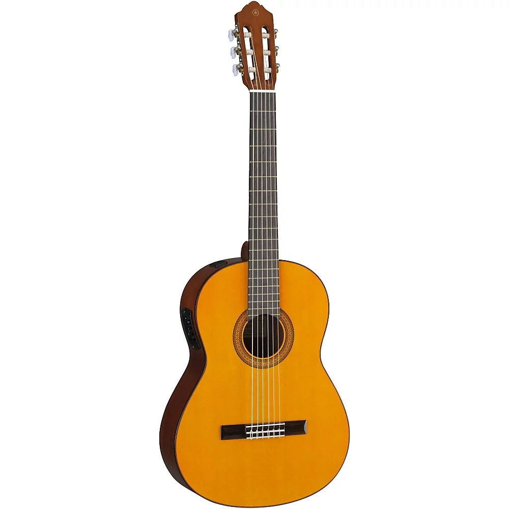 Yamaha CGX102 Acoustic-Electric Classical Guitar Natural