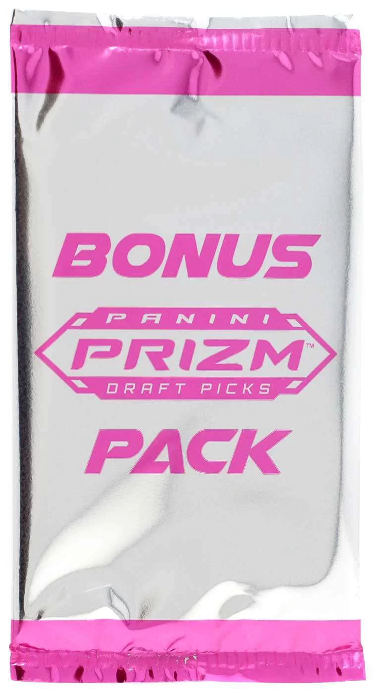 Panini 2020-21 Prizm Draft Picks Collegiate Basketball Trading Card MEGA BOX BONUS Pack (1 Pink Ice Autograph Card!)