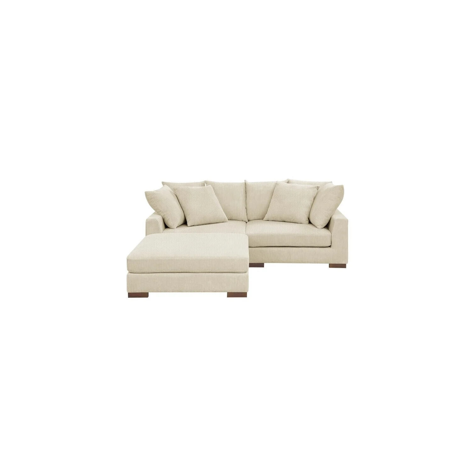 HomeStock 3 - Piece Upholstered Sectional