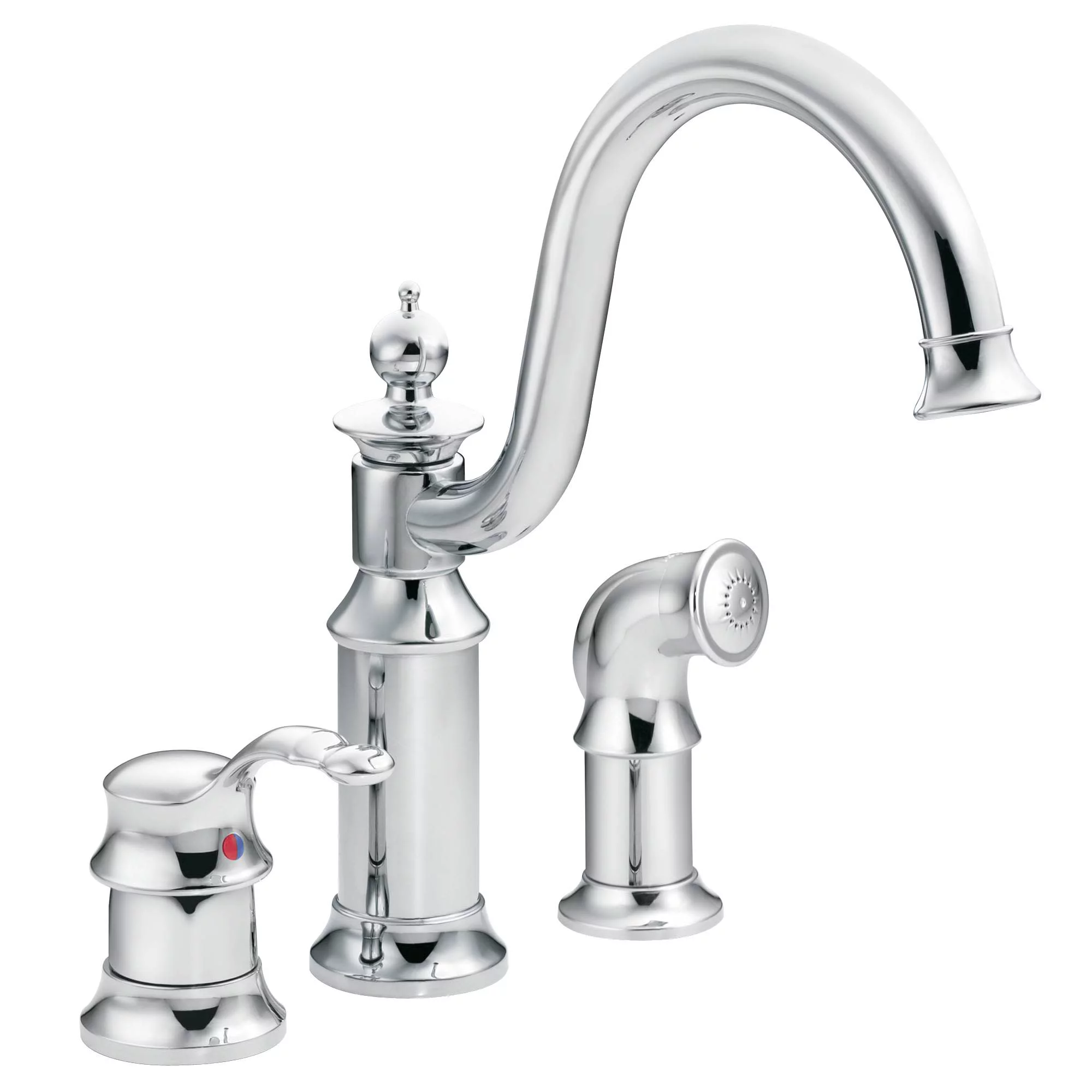 Moen S711 Waterhill High-Arc Kitchen Faucet - Chrome