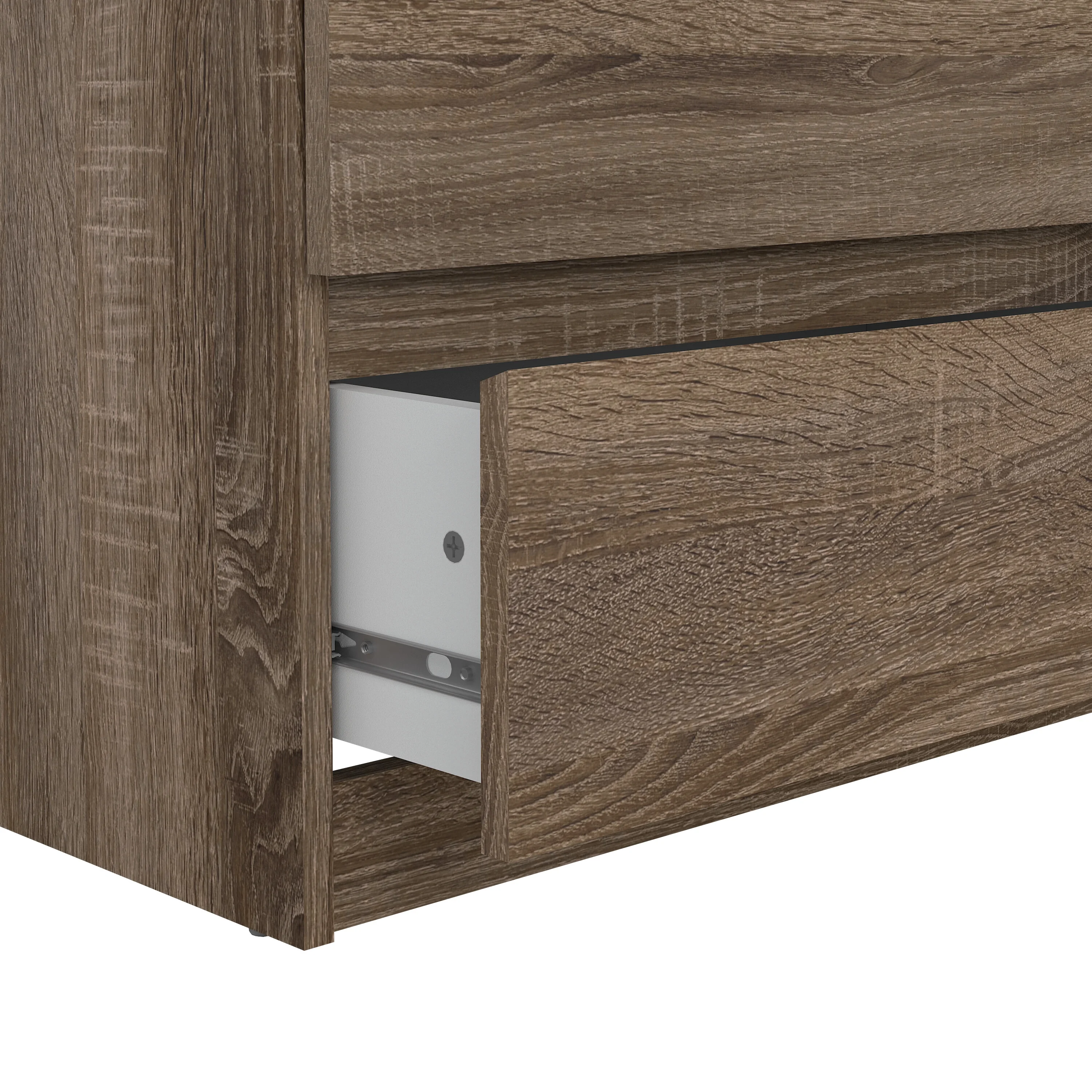 Scottsdale 6 Drawer Double Dresser, Truffle Oak
